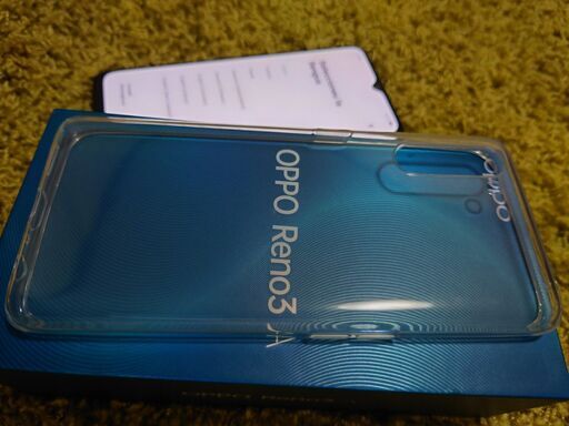 ♪値下げしました♪【/美品】Oppo Reno3 A/ブラック/SIMロック解除済/Y