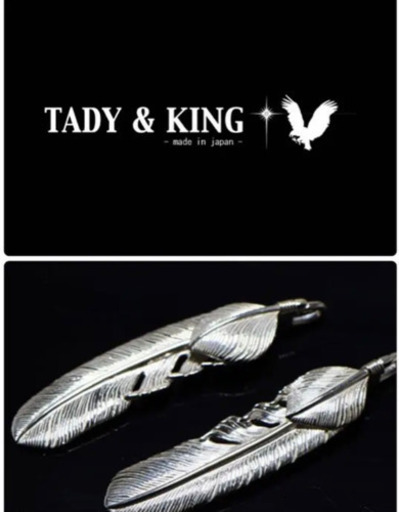 正規品   タディアンドキング TADY\u0026KING  ハートSVフェザー L 左