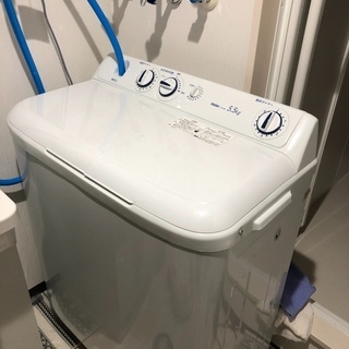 【ネット決済】2層式洗濯機　ハイアール　2018年