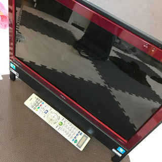 NEC 液晶一体型デスクトップパソコン　テレビも視聴可