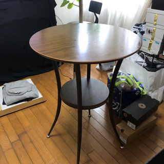 ニトリ カウンターテーブル　カフェテーブル