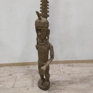 【 マコンデ 】アフリカ民芸 置物 オブジェ