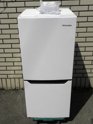 【2019年製 】Hisense ハイセンス 2ドア ノンフロン冷蔵庫 HR-D1302 130L