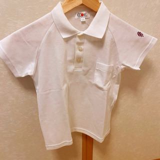 【ネット決済】制服様白いポロTシャツ