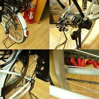 asahi/あさひ シティサイクル 26インチ 自転車 カーググランド 3段切替え 変速 オートライト 可変カゴ ヘッドレスト付き キッズシート 鍵付き  札幌市 西岡店