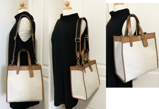 COACHブティック】○ストラップ付！○フィールド トート 89165