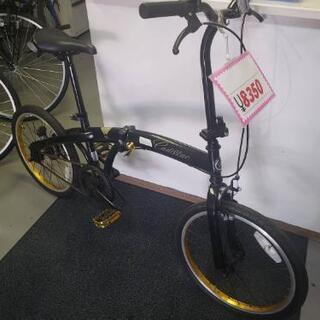 折りたたみ自転車 【ほぼ新品】折り畳み自転車 フードデリバリー向け 