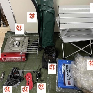 新品未使用☆女の子☆まとめ売り 節約 【値下げしました】【キャンプ用品】セット売り