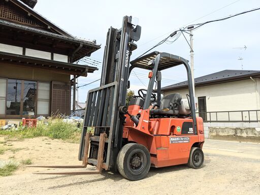 値下交渉OK 日産 フォークリフト PJ01 ハイマスト4ｍ 1.5ｔ サイドシフト付 陸送手配可能 埼玉発