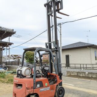 値下交渉OK 日産 フォークリフト PJ01 ハイマスト4m 1.5t サイド 