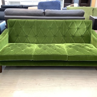 カリモク60のオットマン付3人掛けソファーをご紹介！