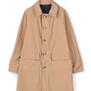 【ships】MADE IN ITALY リバーシブルコート/新品