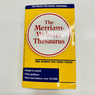 Thesaurus 同意語、類義語辞典