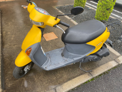 レッツ4 FI車　CA45A 岡山倉敷　セル1 原付き