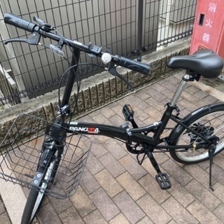 折りたたみ自転車 ※パンクしないタイヤ