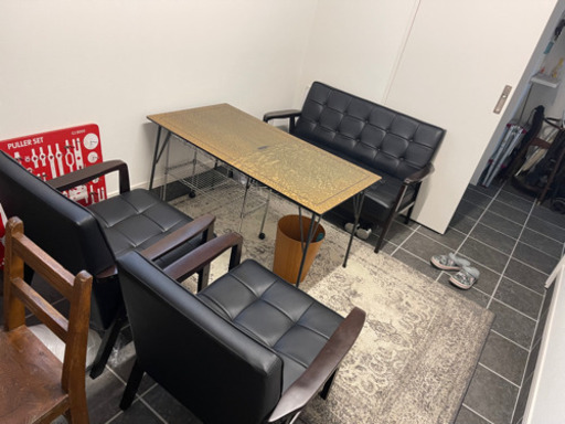 美品　2人掛けソファ1台,1人掛けソファ×2台