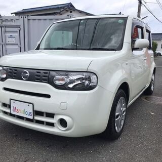 キューブ　車検２年付き　乗り出し　３８万円　走行６万２千キロ