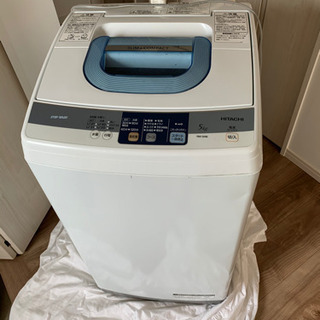 洗濯機 5Kg 縦型 2012年日立製の画像