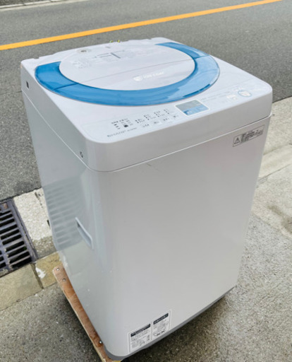 シャープ 洗濯機　7kg 2013年製造 14000 円