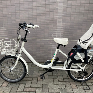 【ネット決済・配送可】(決まりました)2人乗り自転車　ブリヂスト...
