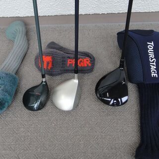 ゴルフクラブセット＆ｷｬﾘｰバック＆白靴