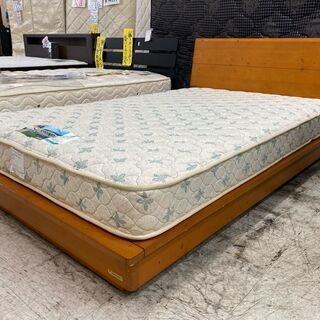 【愛品館 江戸川店】フランスベッド　セミダブルベッド＆ロータイプフレームセット　ID:153-017256-007　配送可　代引き配送可 