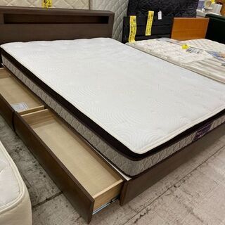 全てにおいて文句無し！【愛品館 江戸川店】WeDo Style（ウィドゥスタイル） ワイドダブルベッド　ID:153-017358-007　配送可　代引き配送可 