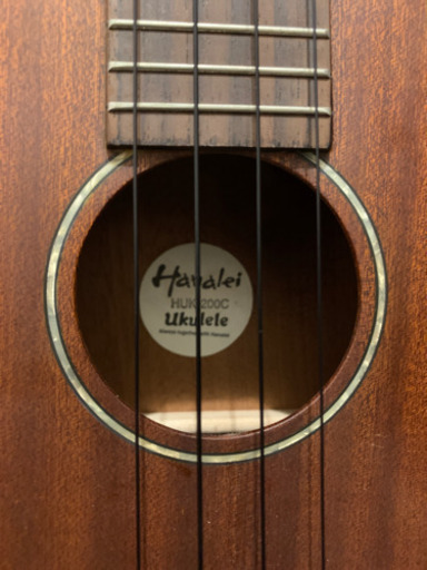 ハナレイ ウクレレ HUK-200C ハードケース付き