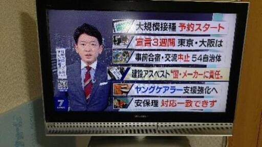 三菱・液晶テレビ（LCD-H32MX60）32型・オートターン機能付き・2006年製