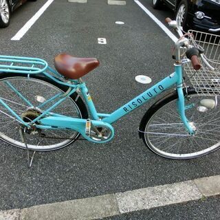 【ネット決済】D297 RISOLUTO  自転車２７インチ　変...