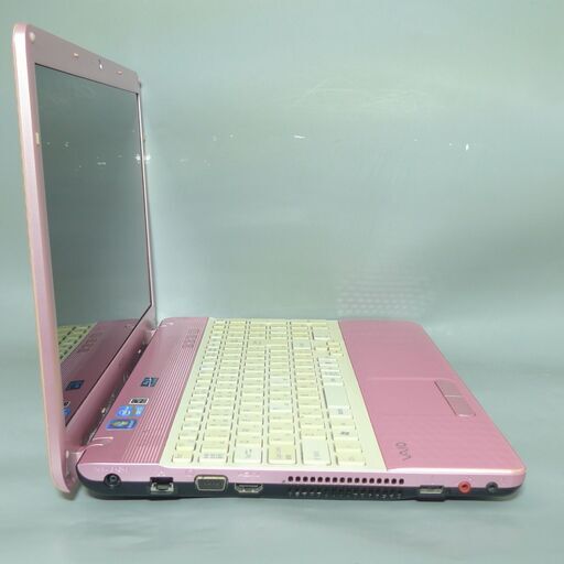 1台限定 送料無料 新品SSD搭載 ピンク色 ノートパソコン 中古良品