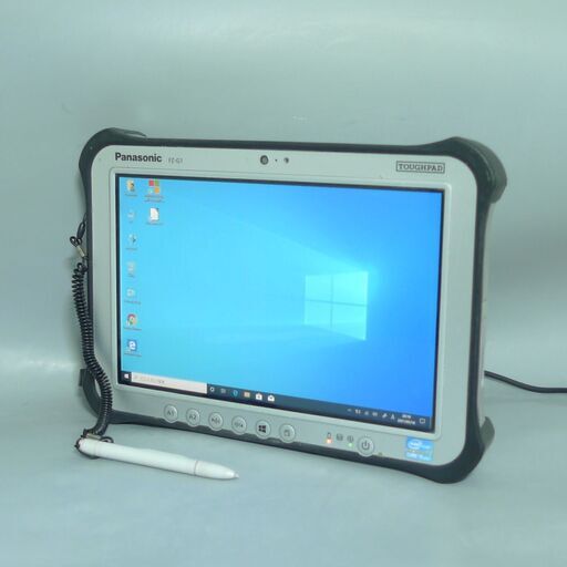 送料無料 タブレット 中古動作良品 Win10 10.1型 Panasonic タフパッド FZ-G1AABZZCJ Core i5 4GB SSD Wi-Fi Bluetooth webカメラ Office済