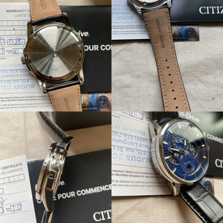 ★新品 CITIZEN 国際保証書 逆輸入 日本未発売 シチズン エコドライブ