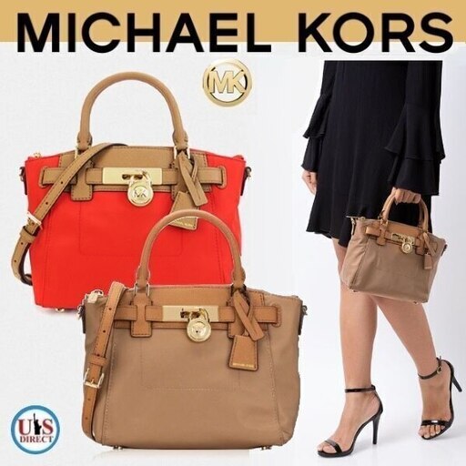 【Michael Kors/マイケルコース 】【正規品】MICHAEL KORS レザー HAMILTON CROSSBODY LEATHER