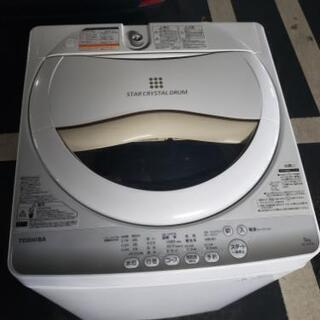 🚚配達設置無料‼（引取は値引き）TOSHIBA 5.0kg 洗濯機:0024