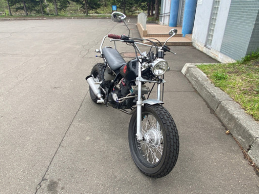 ほぼ決まりました  TW200  ドラムブレーキ