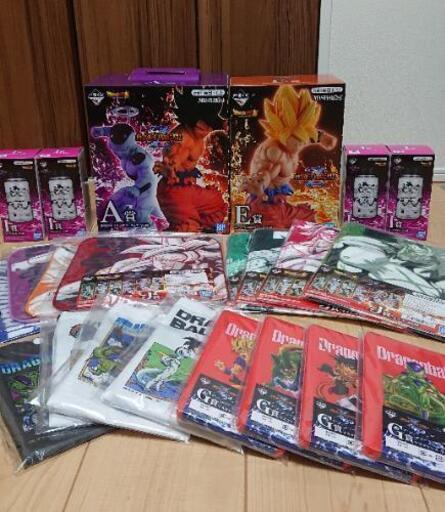 ドラゴンボール  一番くじ  A賞、E賞、下位コンプリート