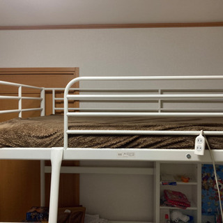 【ネット決済・配送可】IKEA ロフトベッド
