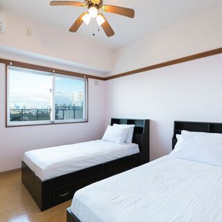 シングルベッド×2&マットレス×2 アメリカ家具