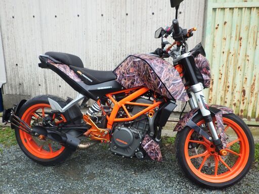 KTM 250　DUKE　ABS　ETC　社外マフラー　KTMPowerparts　仕様変更