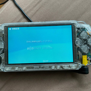【ネット決済】PSPゲーム本体　専用アダプター充電コード付