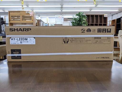 ☆新品☆2020年製 SHARP 2,2kwルームエアコン AY-L22DM シャープ