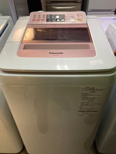 ⭐︎中古激安！　Panasonic パナソニック　全自動洗濯機　７kg 　2015年製　NA-FA70H1型　【KBE043】　￥16,500！！