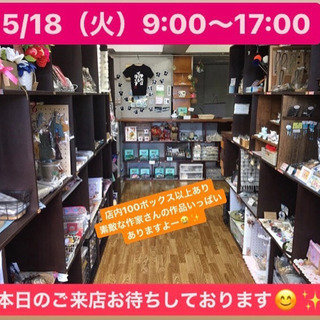 5/18（火）9:00〜17:00