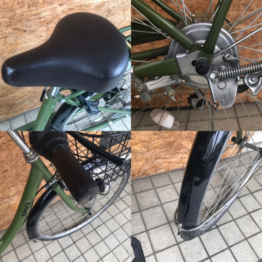 Switch bicycle SPICE シティサイクル27インチ 6段変速 2019 お買い物 街乗り 通勤・通学