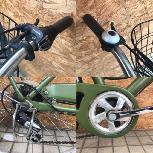 Switch bicycle SPICE シティサイクル27インチ 6段変速 2019 お買い物 街乗り 通勤・通学