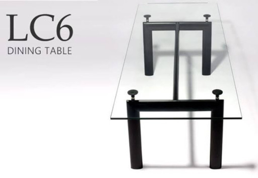 【今週末限定】ル・コルビュジエ LC6 ダイニングテーブル（本物）