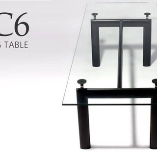 今週末限定】ル・コルビュジエ LC6 ダイニングテーブル（本物）