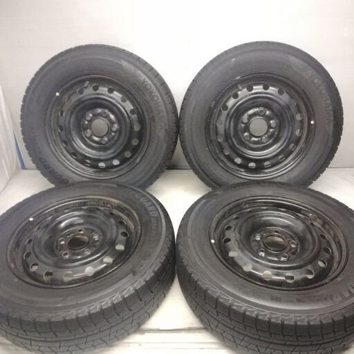 【大注目】 4本★ ★スタッドレス・ホイール 195/65R15 ズーラシア近く~ ~横浜市旭区 -114.3 5H 15X5.5J 2015年製 アイスガードiG50プラス ヨコハマタイヤ タイヤ、ホイール