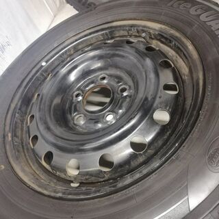 ★スタッドレス・ホイール 4本★ 195/65R15 ヨコハマタイヤ アイスガードiG50プラス 2015年製 15X5.5J 5H -114.3 ~横浜市旭区 ズーラシア近く~ - 車のパーツ